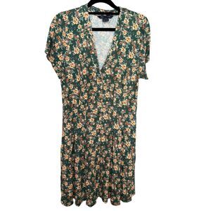French Connection Women's Jersey Wrap Dress Size 10